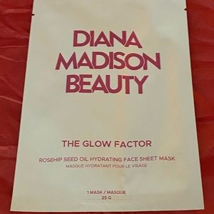 Diana Madison Beauty. The Glow Factor Face Mask! NWT!!